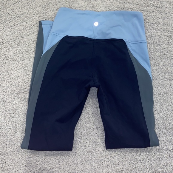 Lululemon Align Leggings Blue, Light Blue, Grey - Picture 3 of 5